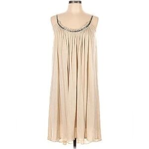 Vera Wang Cream Beaded Dress size 12